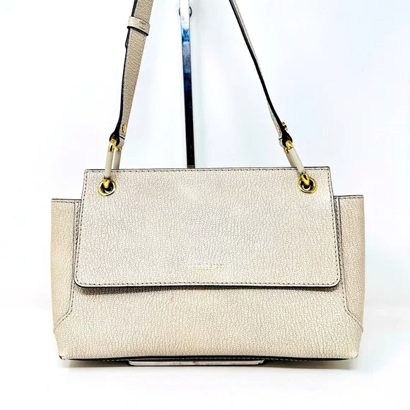 Henri Bendel pebbled leather flap bag - Picture 1 of 6